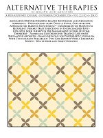 Alternative Therapies in Health and Medicine